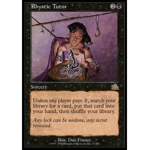 画像: 【日本語版】リスティックの教示者/Rhystic Tutor