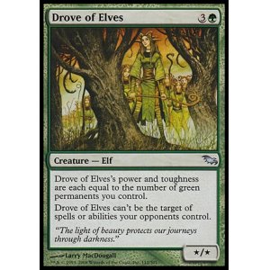 画像: 【日本語版】エルフの集団/Drove of Elves