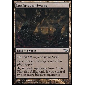 画像: 【日本語版】ヒル溜りの沼/Leechridden Swamp
