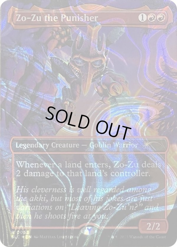画像1: 『ハローFoil』『英語版』罰する者、ゾーズー/Zo-Zu the Punisher (1)