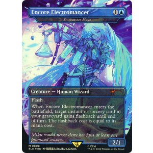 画像: 『Foil』『ボーダーレス』『英語版』『アンコールの電術師』瞬唱の魔道士/Snapcaster Mage