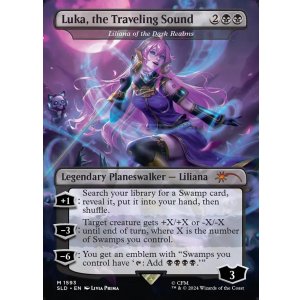 画像: 『英語版』『ボーダーレス』巡る旋律、ルカ/Luka, the Traveling Sound/闇の領域のリリアナ/Liliana of the Dark Realms