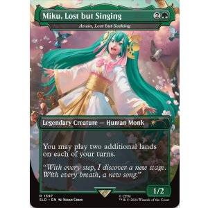 画像: 『英語版』『ボーダーレス』迷える歌い手、ミク/Miku, Lost but Singing/迷える探求者、梓/Azusa, Lost but Seeking
