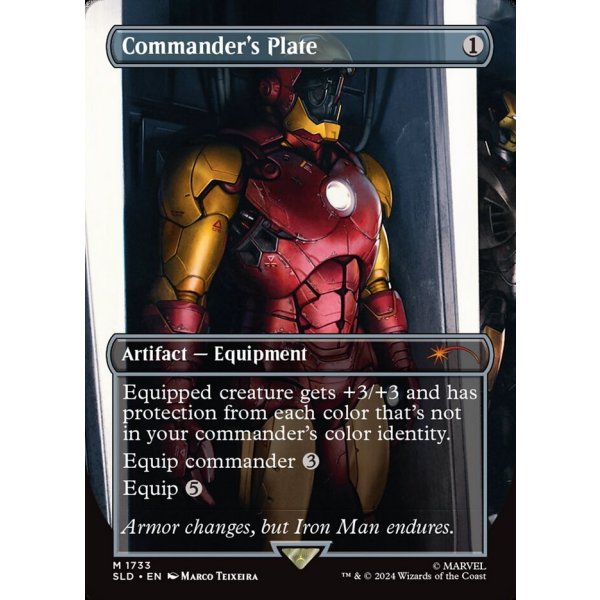 画像1: 『英語版』『ボーダーレス』統率者の板金鎧/Commander's Plate (1)