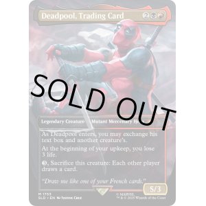 画像: 『ボーダーレス』『英語版』/Deadpool, Trading Card