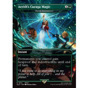 画像: 『Foil』『英語版』『エアリスの魔法「ケアルガ」』英雄的介入/Heroic Intervention