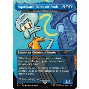 画像: 『英語版』Squidward, Sarcastic Snob/イリシッドの学者、グラジラックス/Grazilaxx, Illithid Scholar