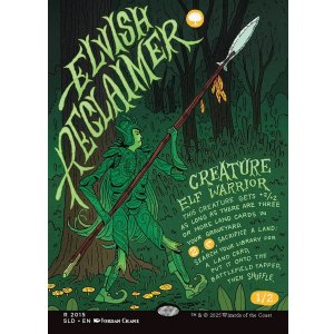 画像: 『英語版』エルフの開墾者/Elvish Reclaimer