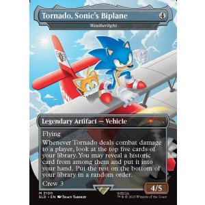 画像: 『Foil』『英語版』『Tornado, Sonic's Biplane』ウェザーライト/Weatherlight