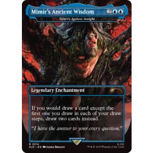 画像: 『英語版』『Mimir's Ancient Wisdom』テフェリーの永遠の洞察/Teferi's Ageless Insight