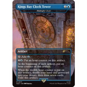 画像: 『英語版』『Kings Bay Clock Tower』真夜中の時計/Midnight Clock