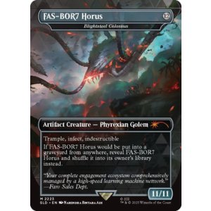 画像: 『英語版』『FAS-BOR7 Horus』荒廃鋼の巨像/Blightsteel Colossus