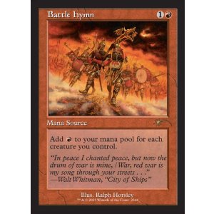 画像: 『Foil』『英語版』戦いの賛歌/Battle Hymn