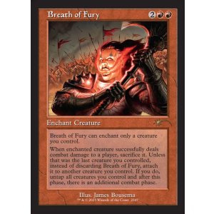 画像: 『Foil』『英語版』憤怒の息吹/Breath of Fury
