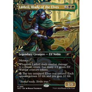 画像: 『Foil』『英語版』エルフの刃、ラスリル/Lathril, Blade of the Elves