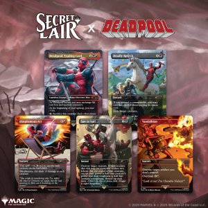 画像: 【未開封英語版】Secret Lair x Marvel's Deadpool【MTG】[MTGSLDDeadpool]