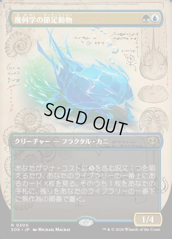 画像1: 【Foil】【日本語版】【ボーダーレス】幾何学の節足動物/Geometer's Arthropod (1)