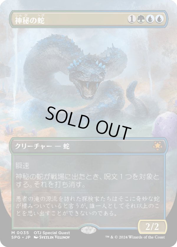 画像1: 【日本語版】神秘の蛇/Mystic Snake (1)