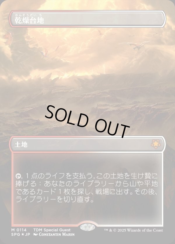 画像1: 【ドラゴンスケイルFoil】【日本語版】乾燥台地/Arid Mesa (1)