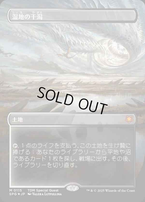 画像1: 【ドラゴンスケイルFoil】【日本語版】湿地の干潟/Marsh Flats (1)