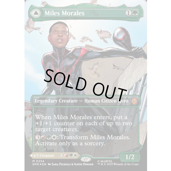 画像1: 『Foil』『クラシック・コミック・ボーダーレス』『英語版』マイルズ・モラレス/アルティメット・スパイダーマン/Miles Morales/Ultimate Spider-Man (1)