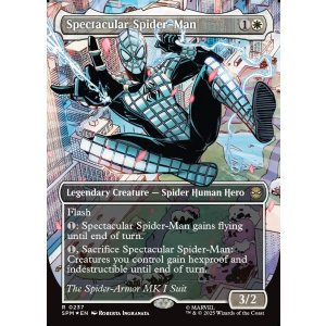 画像: 『テクスチャーFoil』『コスチューム・チェンジ』『英語版』スペクタキュラー・スパイダーマン/Spectacular Spider-Man (Spider-Armor)