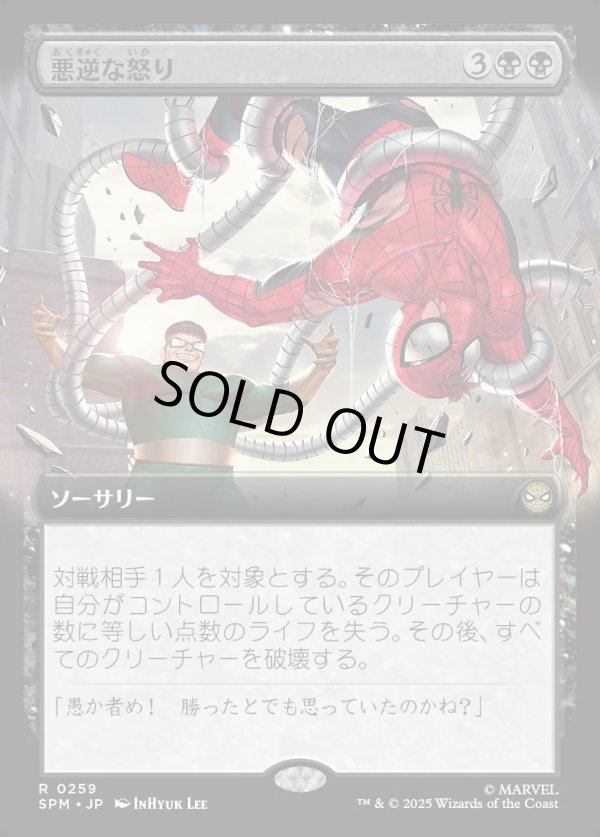 画像1: 【拡張枠】【日本語版】悪逆な怒り/Villainous Wrath (1)