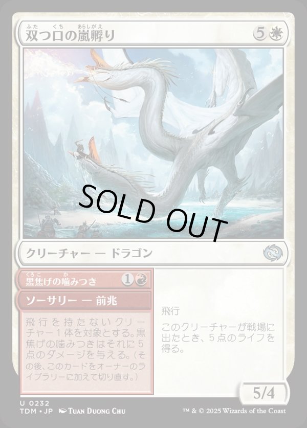 画像1: 【日本語版】双つ口の嵐孵り+黒焦げの噛みつき/Twinmaw Stormbrood  + Charring Bite (1)