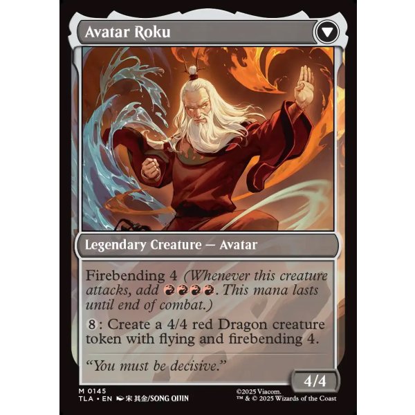 画像2: 『Foil』『英語版』ロクの伝説/アバター・ロク/The Legend of Roku/Avatar Roku (2)