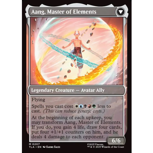 画像2: 『英語版』アバター・アン/根源の達人、アン/Avatar Aang/Aang, Master of Elements (2)