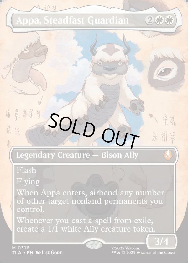 画像1: 『ボーダーレス・実地調査』『英語版』不動の守護者、アッパ/Appa, Steadfast Guardian (1)