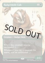 画像: 『Foil』『ボーダーレス・実地調査』『英語版』アナグマモグラの仔/Badgermole Cub