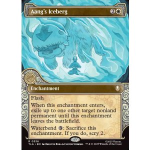 画像: 『Foil』『エレメントフレーム』『英語版』アンの氷山/Aang's Iceberg