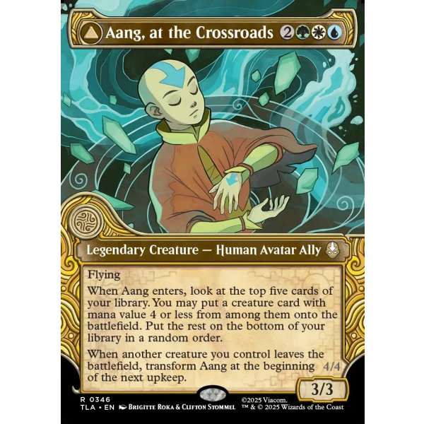 画像1: 『Foil』『エレメントフレーム』『英語版』岐路に立つアン/定められし救済者、アン/Aang, at the Crossroads/Aang, Destined Savior (1)