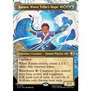 画像: 『エレメントフレーム』『英語版』水の部族の希望、カタラ/Katara, Water Tribe's Hope