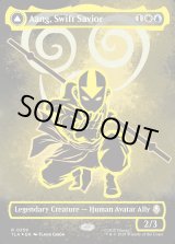 画像: 『ネオンインクFoil』『ボーダーレス・バトルポーズ』『英語版』素早き救済者、アン/大海の憤怒、アンとラー/Aang, Swift Savior/Aang and La, Ocean's Fury