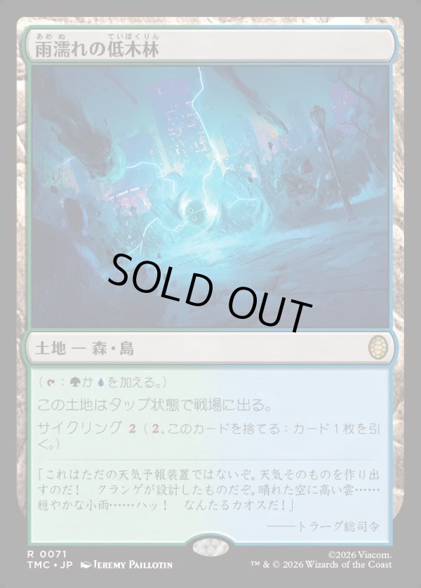 画像1: 【日本語版】雨濡れの低木林/Rain-Slicked Copse (1)