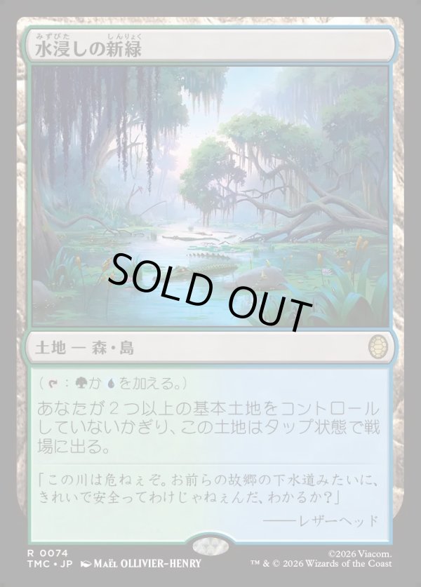 画像1: 【日本語版】水浸しの新緑/Sodden Verdure (1)