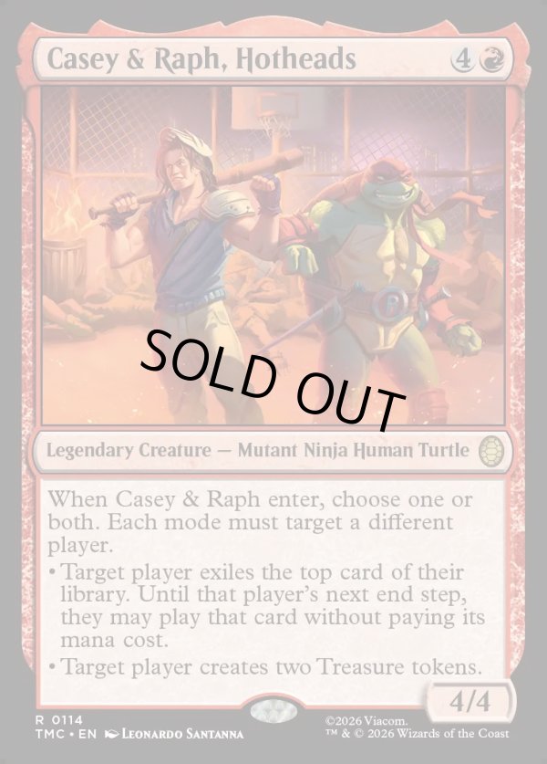 画像1: 『英語版』Casey & Raph, Hotheads (1)