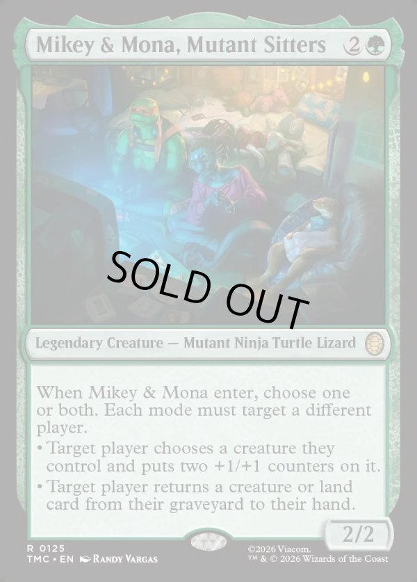 画像1: 『英語版』Mikey & Mona, Mutant Sitters (1)