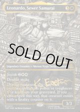 画像: 『ヘッドライナー』『英語版』下水道侍、レオナルド/Leonardo, Sewer Samurai