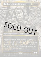 画像: 『ヘッドライナー』『英語版』破壊のニンジャ、ラファエロ/Raphael, Ninja Destroyer