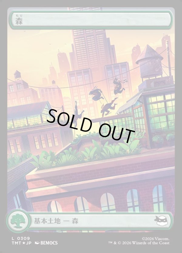 画像1: 【サージFoil・屋根の上】【日本語版】森/Forest (1)