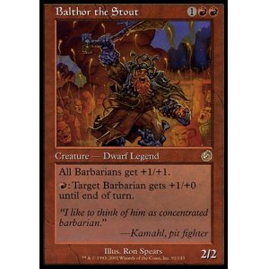 画像: 【日本語版】頑強なるバルソー/Balthor the Stout