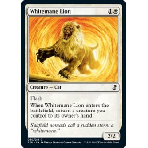 画像: 『英語版』白たてがみのライオン/Whitemane Lion