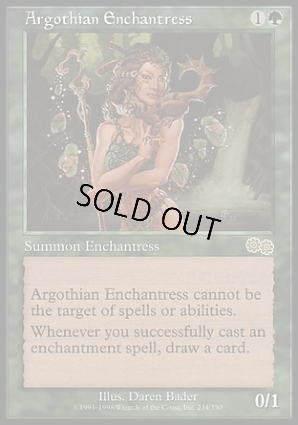 画像1: 【日本語版】アルゴスの女魔術師/Argothian Enchantress (1)