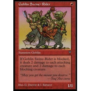 画像: 【日本語版】豚乗りゴブリン/Goblin Swine-Rider