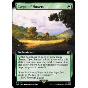 画像: 『拡張枠』『英語版』花の絨毯/Carpet of Flowers