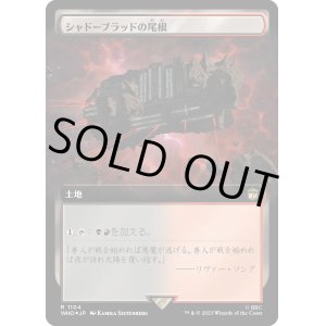画像: 【サージFoil】【拡張枠】【日本語版】シャドーブラッドの尾根/Shadowblood Ridge