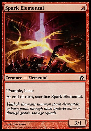 画像1: 『英語版』火花の精霊/Spark Elemental (1)